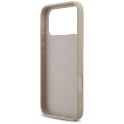 Case Guess 4G Printed Stripes MagSafe for iPhone 17 Pro Max / pink