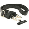 Guess 4G Srtass Logo & Big Strap Metal Buttons MagSafe Case for iPhone 17 Pro Max / black