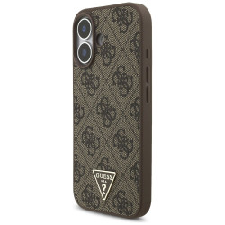 Guess 4G Strap Triangle Logo MagSafe case for iPhone 17 / brown