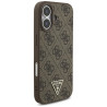 Guess 4G Strap Triangle Logo MagSafe case for iPhone 17 / brown