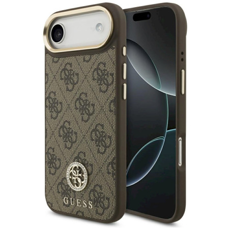 Guess 4G Strass Logo MagSafe Case for iPhone Air / brown