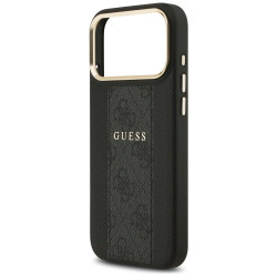 Guess 4G Stripe MagSafe Case for iPhone 17 Pro Max / black
