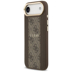 Case Guess 4G Stripe MagSafe for iPhone 17 Air / brown