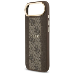 Case Guess 4G Stripe MagSafe for iPhone 17 Air / brown
