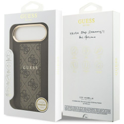 Case Guess 4G Stripe MagSafe for iPhone 17 Air / brown