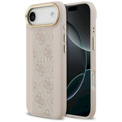 Guess 4G Stripe MagSafe Case for iPhone 17 Air / pink