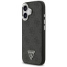 Case Guess 4G Triangle Logo MagSafe for iPhone 17 / black silver