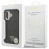 Case Guess 4G Triangle Logo MagSafe for iPhone 17 / black silver