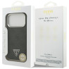 Guess 4G Triangle Logo MagSafe Case for iPhone 17 Pro / black silver