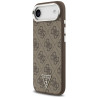 Case Guess 4G Triangle Logo MagSafe for iPhone Air / brown