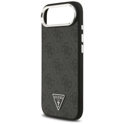 Guess 4G Triangle Logo MagSafe Case for iPhone Air / black silver