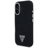 Case Guess Denim Triangle Logo MagSafe for iPhone 16 / black