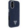 Case Guess Denim Triangle Logo MagSafe for iPhone 16 / blue