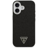Case Guess Glitter Triangle Logo MagSafe for iPhone 17 / black