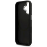 Case Guess Glitter Triangle Logo MagSafe for iPhone 17 / black