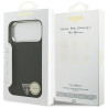 Case Guess Glitter Triangle Logo MagSafe for iPhone 17 Pro Max / black