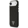 Case Guess Glitter Triangle Logo MagSafe for iPhone Air / black
