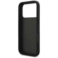 Guess Grained Big 4G & Classic Logo case for iPhone 17 Pro / black