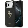 Guess Grained Big 4G & Classic Logo case for iPhone 17 Pro Max / black