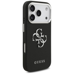 Case Guess Grained Big 4G Classic Logo for iPhone 17 Pro / black