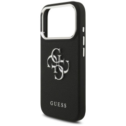 Case Guess Grained Big 4G Classic Logo for iPhone 17 Pro / black