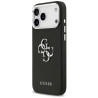 Guess Grained Big 4G Classic Logo Case for iPhone 17 Pro Max / black