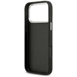 Guess Grained Big 4G Classic Logo Case for iPhone 17 Pro Max / black