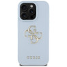 Case Guess Grained Big 4G Logo Small Classic Logo for iPhone 16 Pro / blue