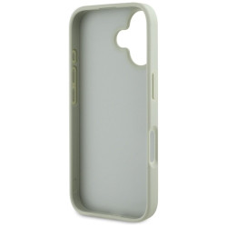 Guess Grained Big 4G Logo Small Classic Logo Case for iPhone 16 / green