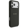Guess Grained Ring MagSafe case for iPhone 17 Pro Max / black