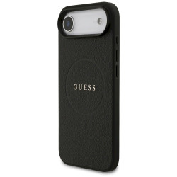 Guess Grained Ring MagSafe case for iPhone Air / black