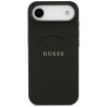 Guess Grained Ring MagSafe case for iPhone Air / black