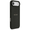 Guess Grained Ring MagSafe case for iPhone Air / black