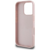 Case Guess Grained Roses Big 4G logo for iPhone 16 Pro Max / pink