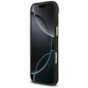 Case Guess Grained Strass Logo MagSafe for iPhone Air / black