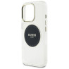 Case Guess IML Metal Colored Circle Classic Logo MagSafe for iPhone 16 Pro / black