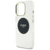 Case Guess IML Metal Colored Circle Classic Logo MagSafe for iPhone 16 Pro Max / black