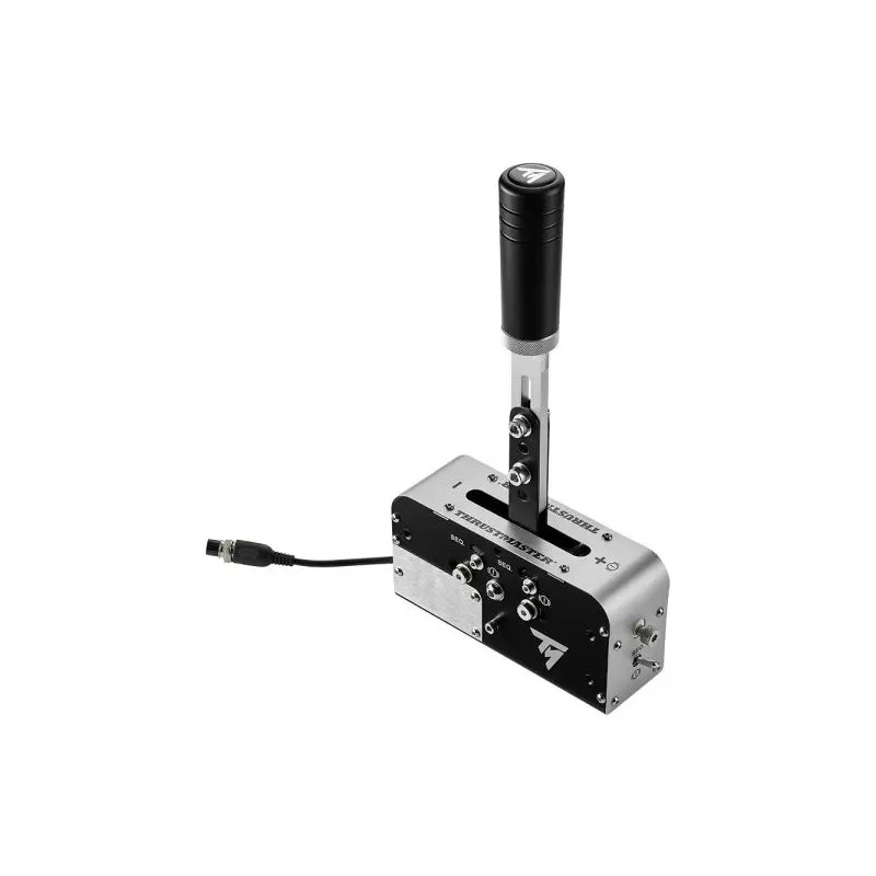 Thrustmaster TSS Handbrake Juoda, Sidabras USB Rankinis stabdys Analoginis / skaitmeninis PC, PlayStation 4, PlayStation 5, Xbox