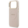 Guess Peony Hot Stamp MagSafe Case for iPhone 17 Pro / pink