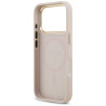 Guess Peony Hot Stamp MagSafe Case for iPhone 17 Pro / pink
