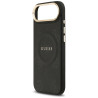 Case Guess Peony Hot Stamp MagSafe for iPhone Air / black