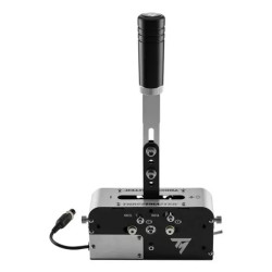 Thrustmaster TSS Handbrake Juoda, Sidabras USB Rankinis stabdys Analoginis / skaitmeninis PC, PlayStation 4, PlayStation 5, Xbox