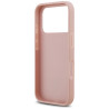 Case Guess Rhinestone Triangle Logo for iPhone 17 Pro / pink