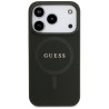 Guess Saffiano Classic Logo MagSafe Case for iPhone 17 Pro / Black