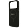 Guess Saffiano Classic Logo MagSafe Case for iPhone 17 Pro / Black