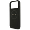 Guess Saffiano Classic Logo MagSafe Case for iPhone 17 Pro Max / Black