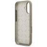 Guess Silicone Big 4G Script Case for iPhone 17 / Brown