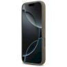 Guess Silicone Big 4G Script Case for iPhone 17 Pro / brown