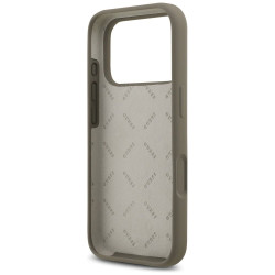 Guess Silicone Big 4G Script Case for iPhone 17 Pro / brown