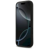 Guess Silicone Big 4G Script case for iPhone 17 Pro / black